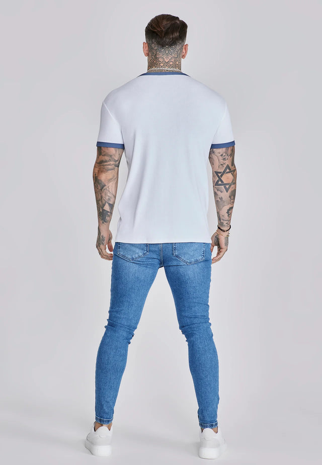 SikSilk - Ribbed Ringer T-Shirt