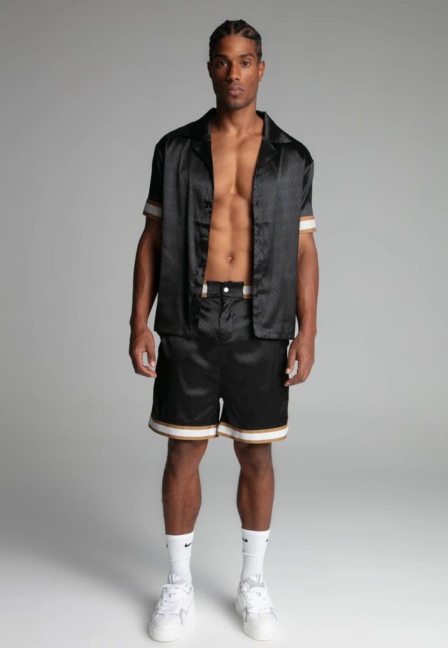 Siksilk - Black Resort Shorts