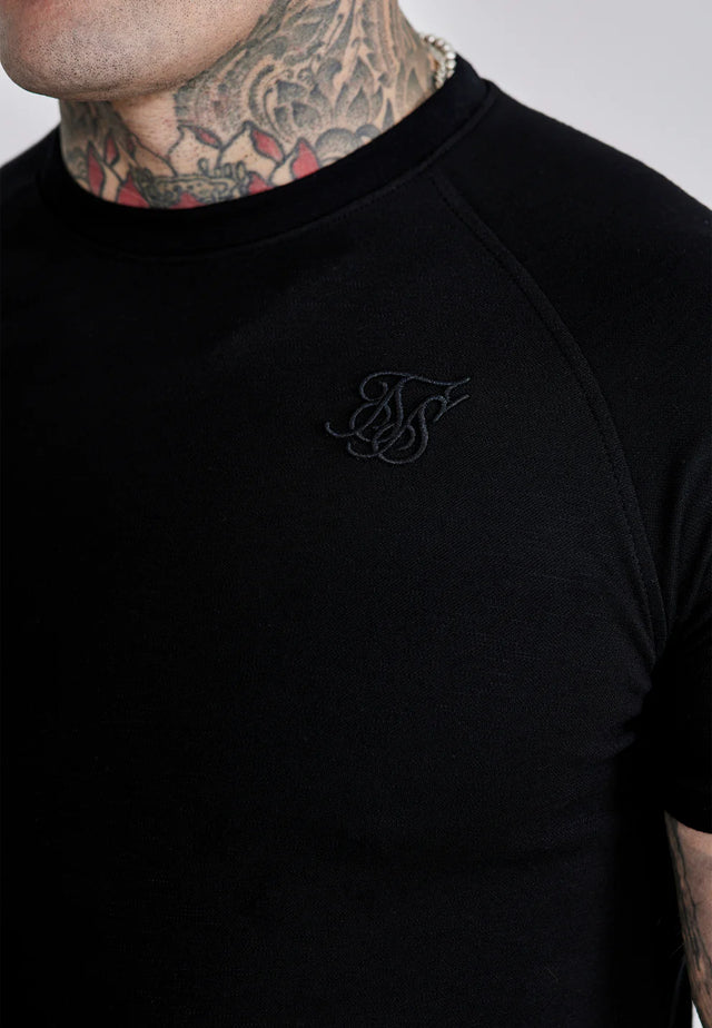 SikSilk - Smart T-Shirt - Black