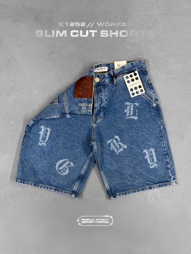 2Y Premium - Denim Shorts - 2YP - Blue