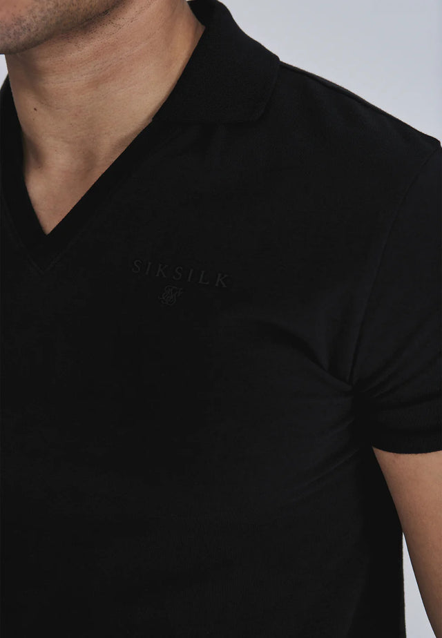 SikSilk - V-Neck Polo