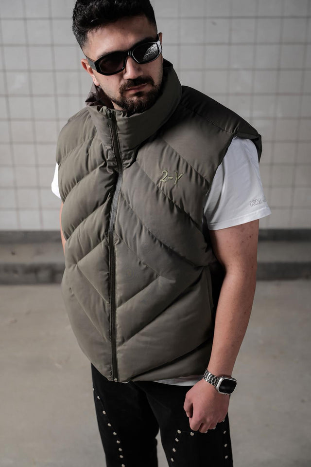 2Y Premium - Khaki Gilet