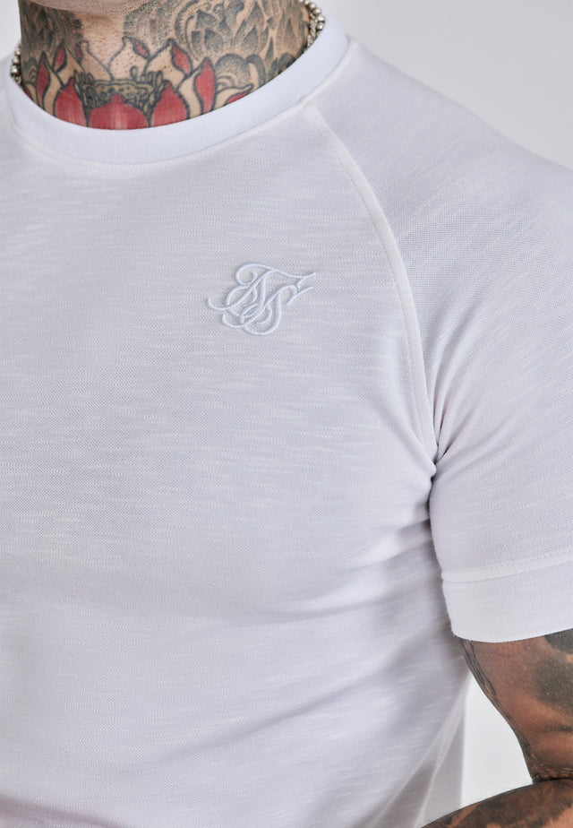 SikSilk - Smart T-Shirt - White