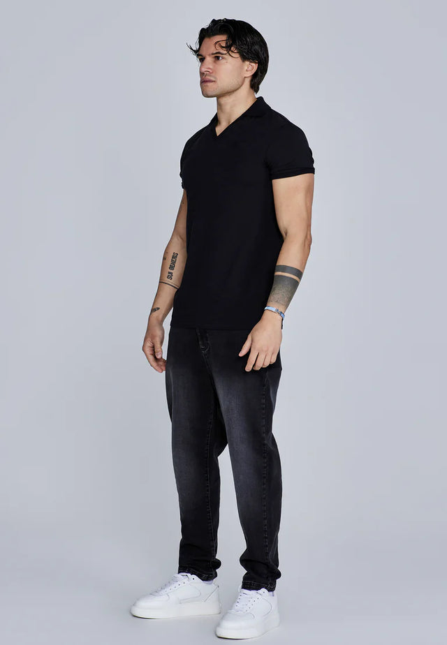 SikSilk - V-Neck Polo