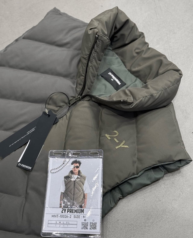 2Y Premium - Khaki Gilet