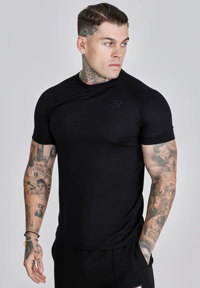 SikSilk - Smart T-Shirt - Black