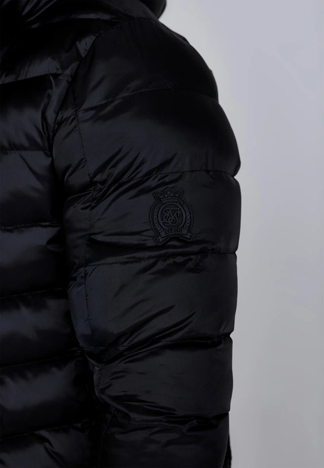SikSilk - Black Bubble Jacket