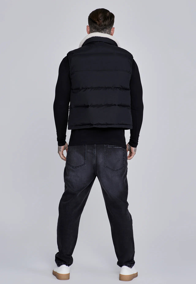SikSilk - Black Gilet