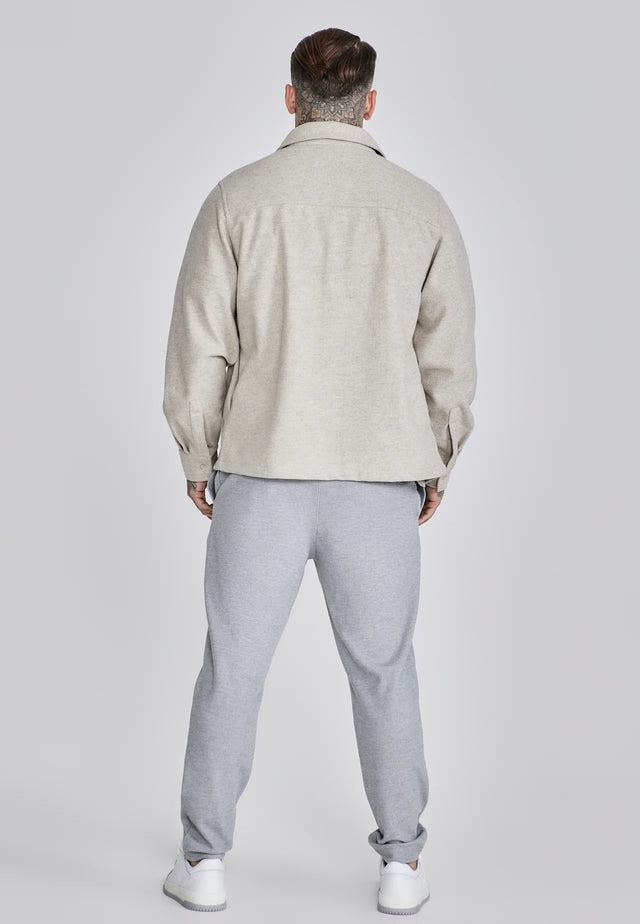 SikSilk - Beige Overshirt