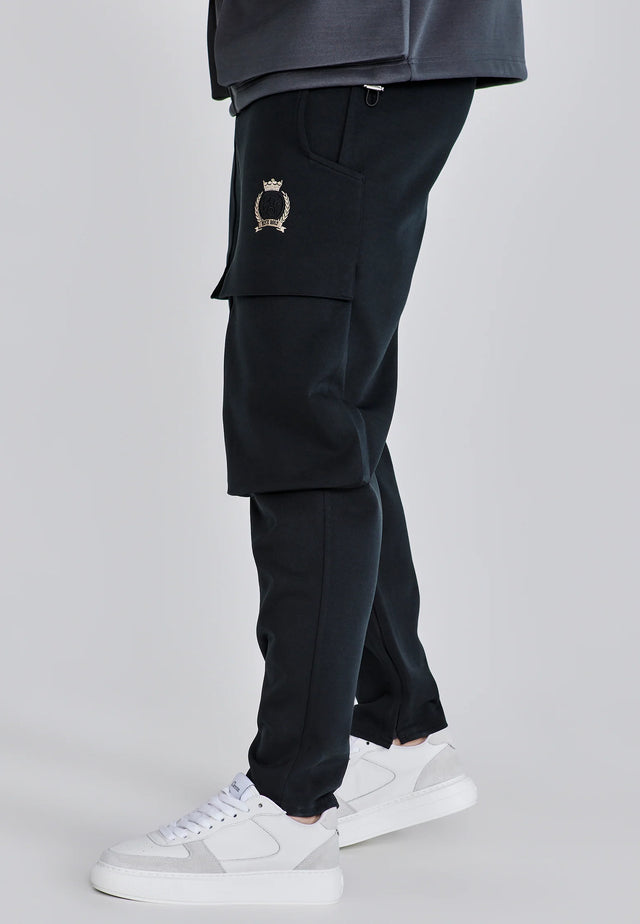 SikSilk - Black Utility Pants