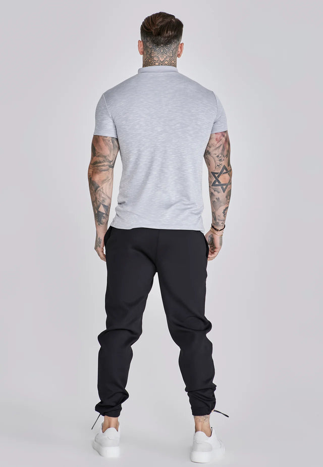 SikSilk - Grey Smart Polo