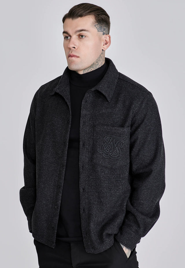 SikSilk - Black Overshirt