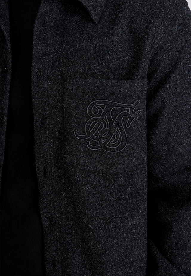 SikSilk - Black Overshirt