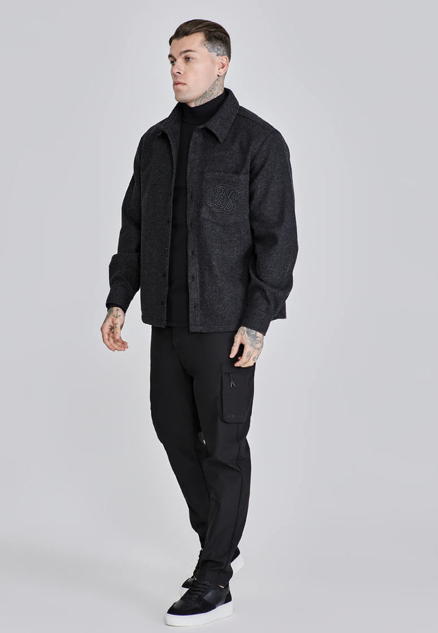 SikSilk - Black Overshirt