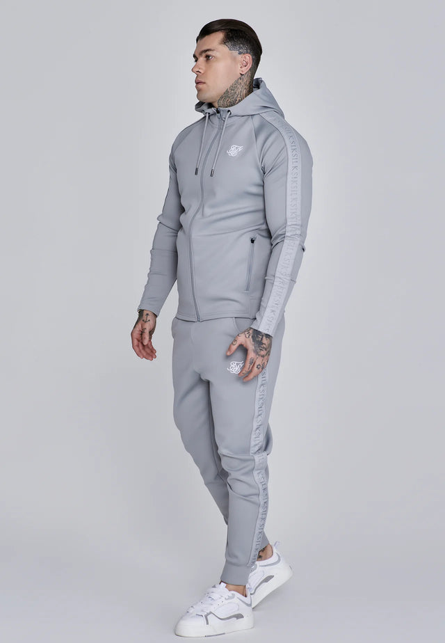 SikSilk - Grey Hoodie and Joggers Set