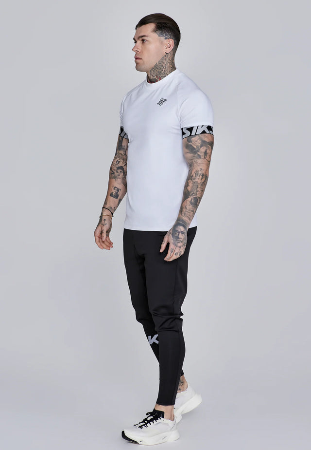 SikSilk - White Tech T-Shirt