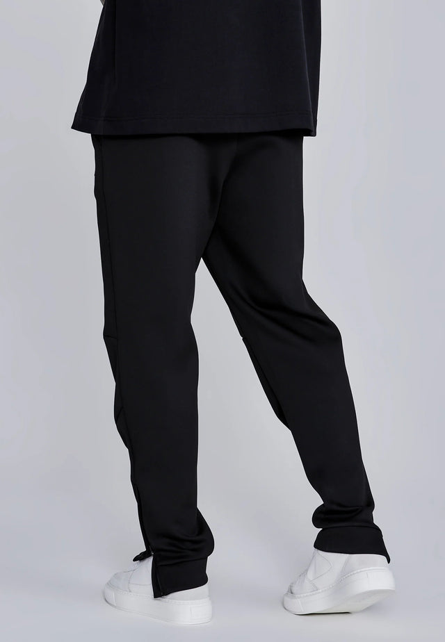 SikSilk - Black Essentials Poly Joggers