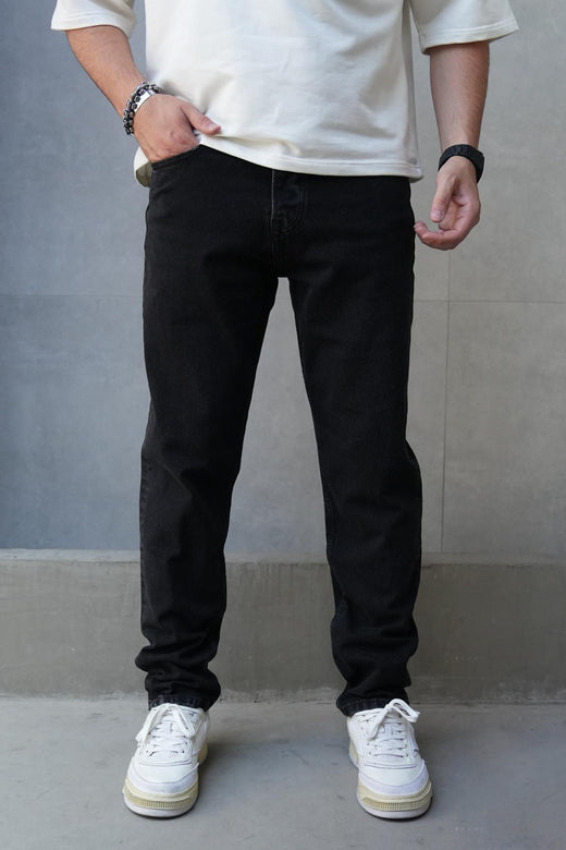 2Y Premium - Black Relaxed Jeans