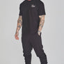 SikSilk - Relaxed Fit Joggers - Black