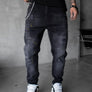 Black Island - Painted Jeans - Black