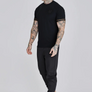 SikSilk - Black&Gold Tech T-Shirt