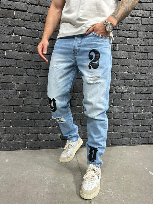 2Y Premium - Palm Jeans - Blue