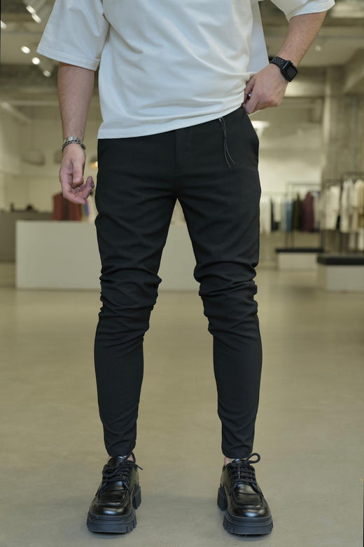 2Y Premium - Elegant Pants - Black