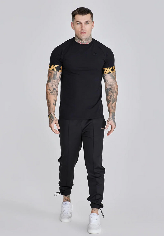 Siksilk - Black Dynamic T-Shirt