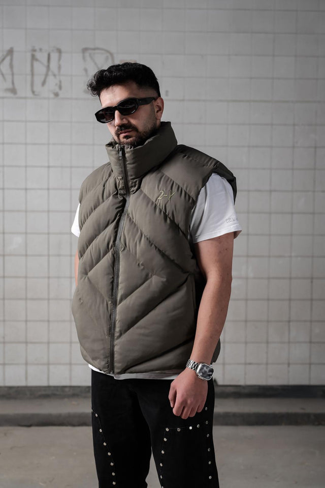 2Y Premium - Khaki Gilet