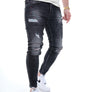 2Y Premium - Painted Worn Black Jeans