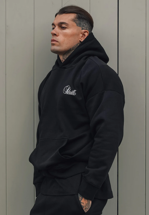 SikSilk - Black Essentials Hoodie