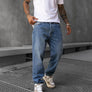 Black Island - Basic Straight Jeans - Blue