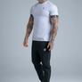 SikSilk - Grey Marl Tech T-Shirt