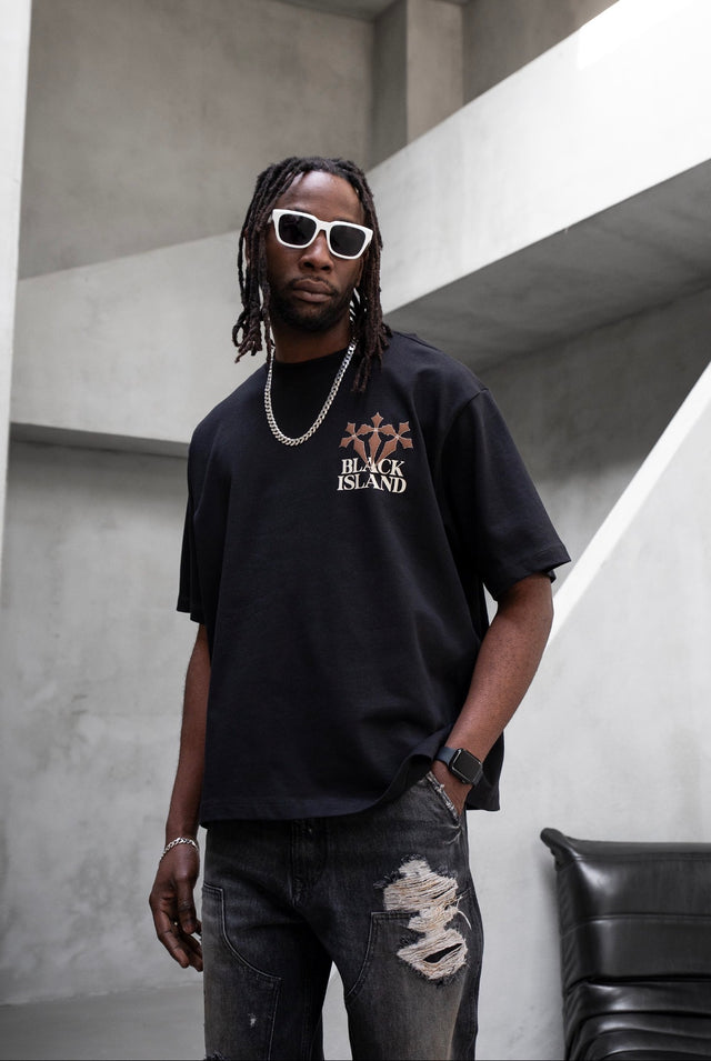 Black Island - Black&Brown T-Shirt