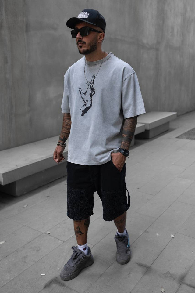 Black Island - Fvck T-Shirt - Grey