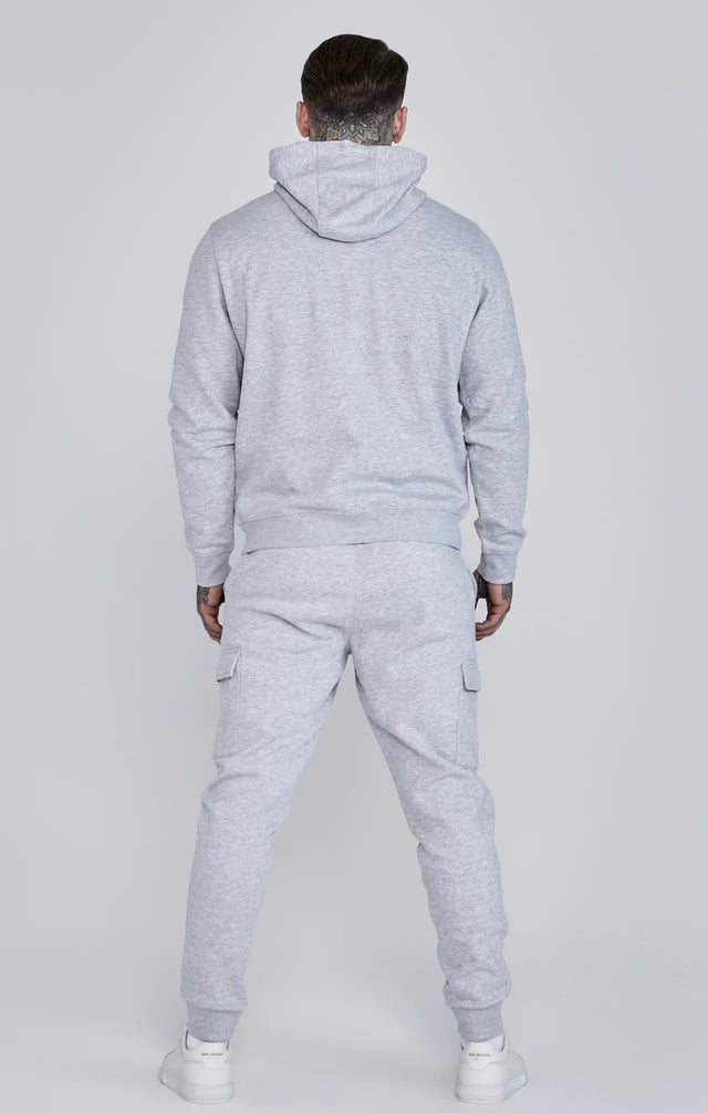 SikSilk - Grey Essentials Cargo Joggers