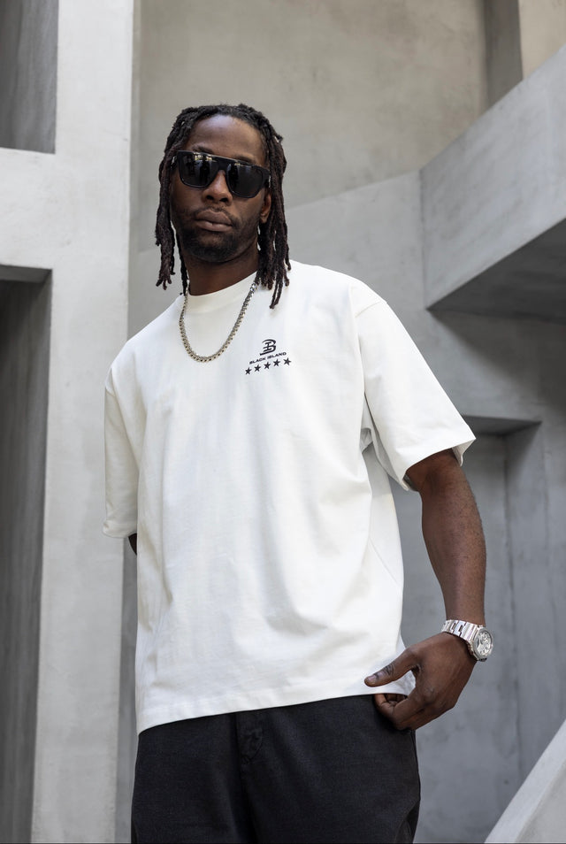 Black Island - Boxing is My Therapy T-Shirt - White