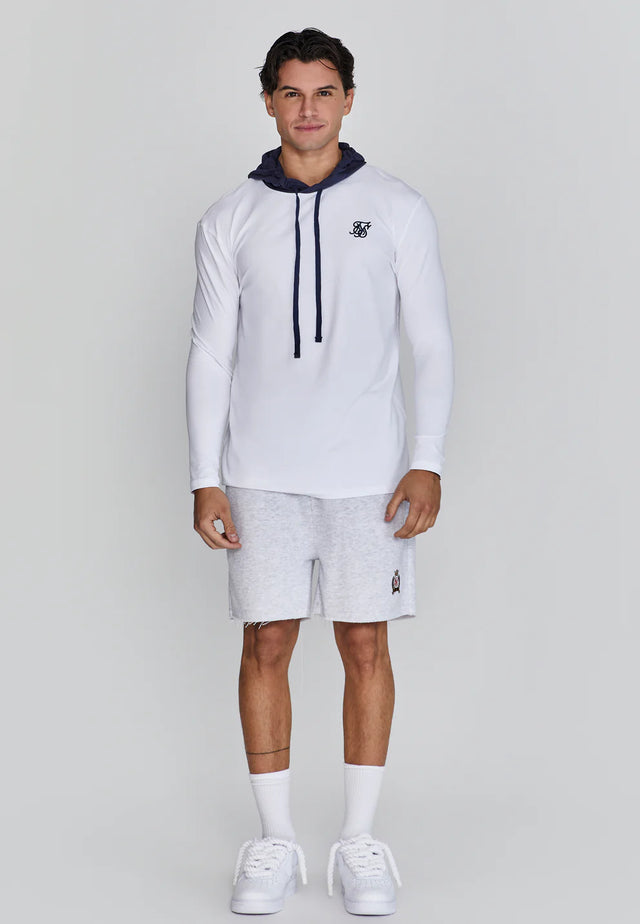 SikSilk - Grey Marl Shorts