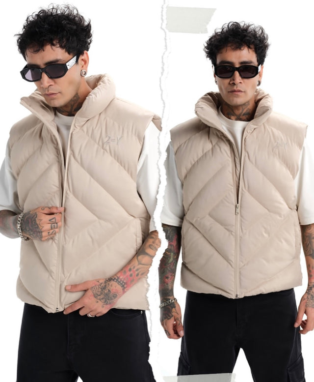 2Y Premium - Beige Gilet