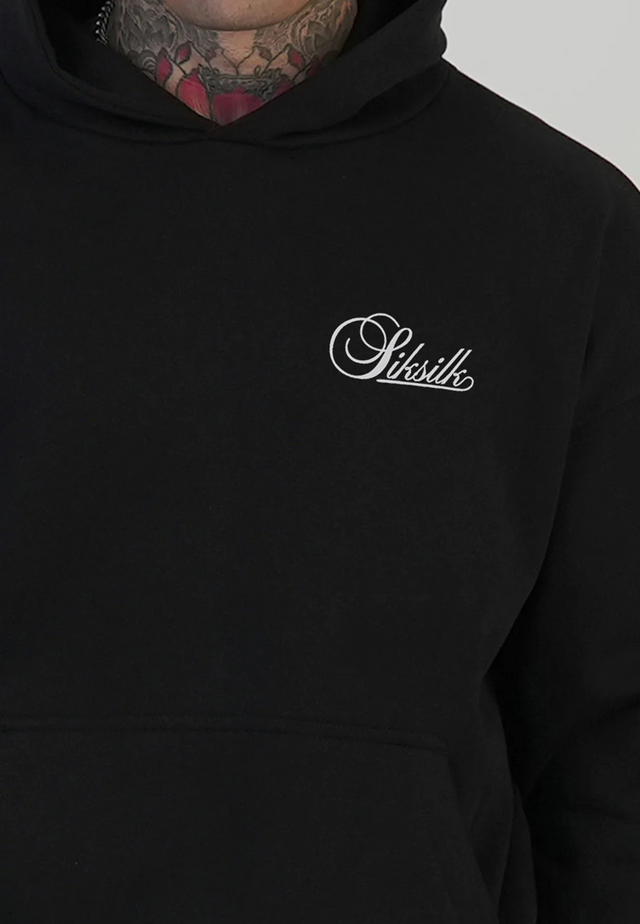 SikSilk - Black Essentials Hoodie