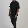 SikSilk - Black Graphic T-Shirt