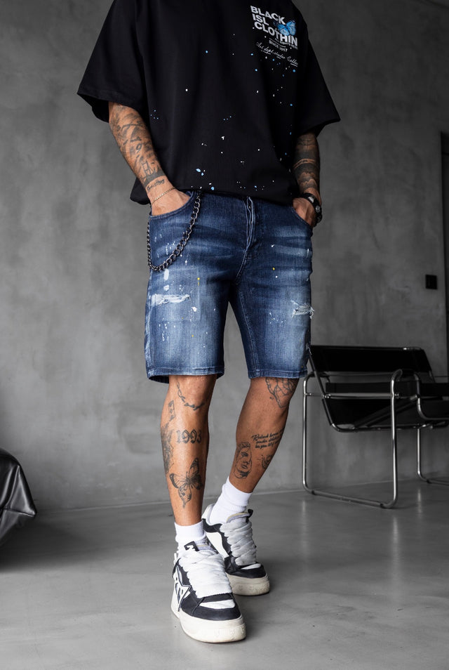 Black Island - Blue Denim Shorts
