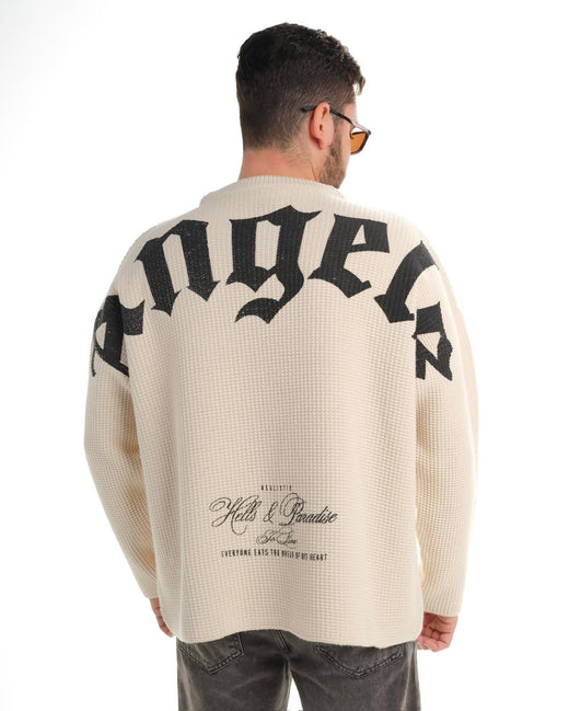 2Y Premium - Angels Beige Pulover