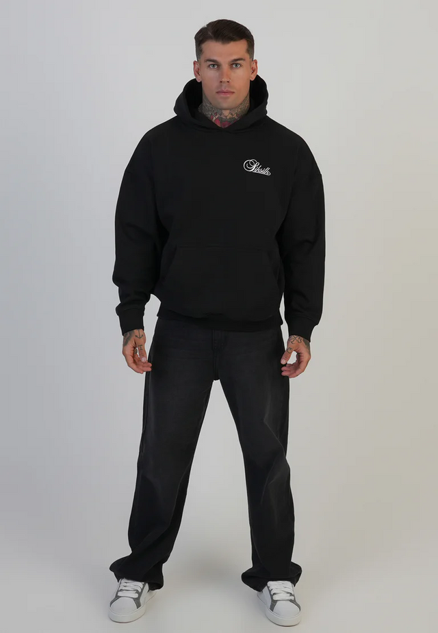 SikSilk - Black Essentials Hoodie