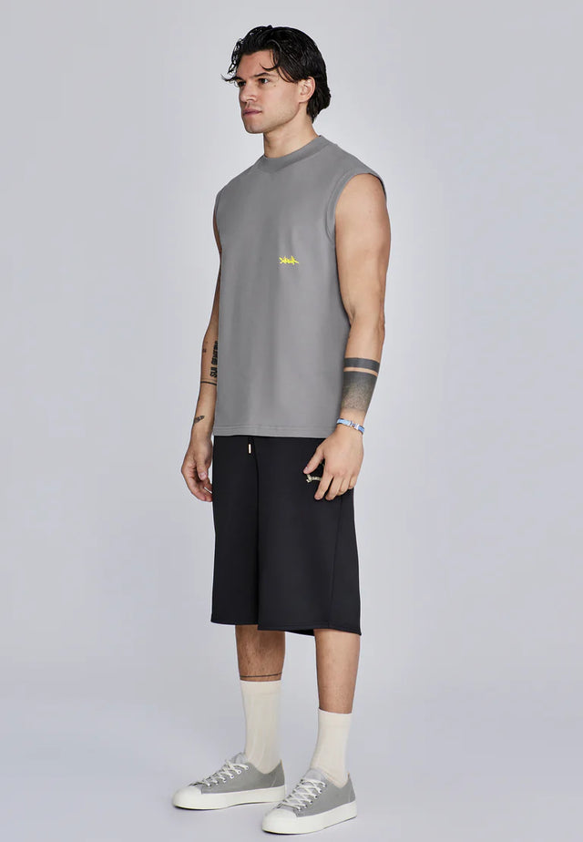 SikSilk - Grey Yellow Vest
