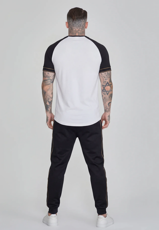SikSilk - Black Tapered Joggers