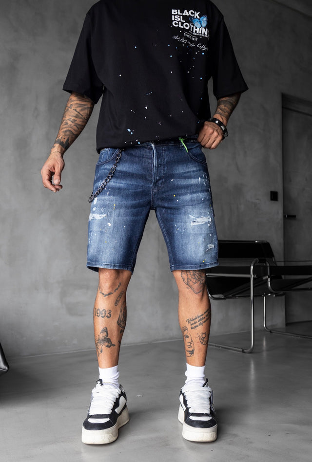 Black Island - Blue Denim Shorts