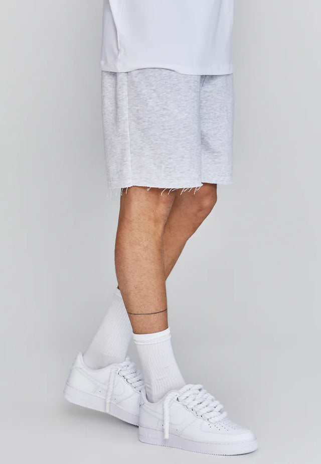 SikSilk - Grey Marl Shorts