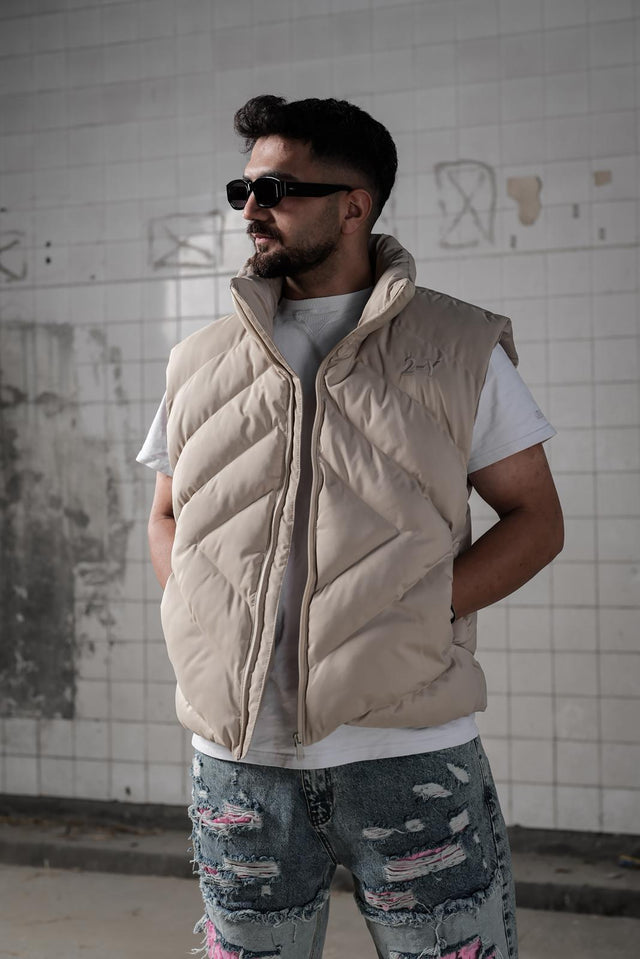 2Y Premium - Beige Gilet