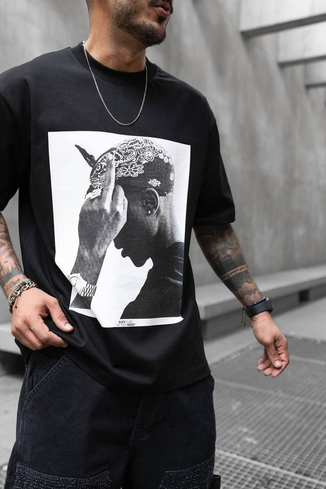 Black Island - Tupac T-Shirt - Black